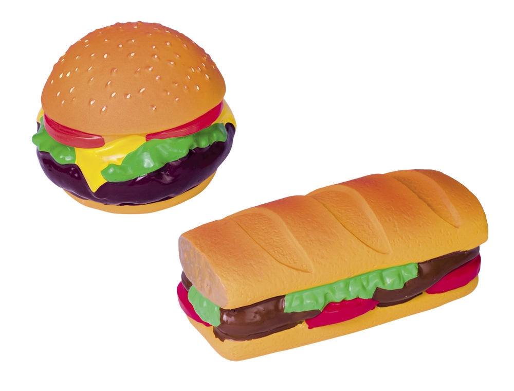 Brinquedo em latex snack