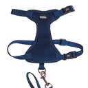 Conjunto peitoral e trela "Mesh"