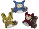Animais de Peluche e tecido com catnip