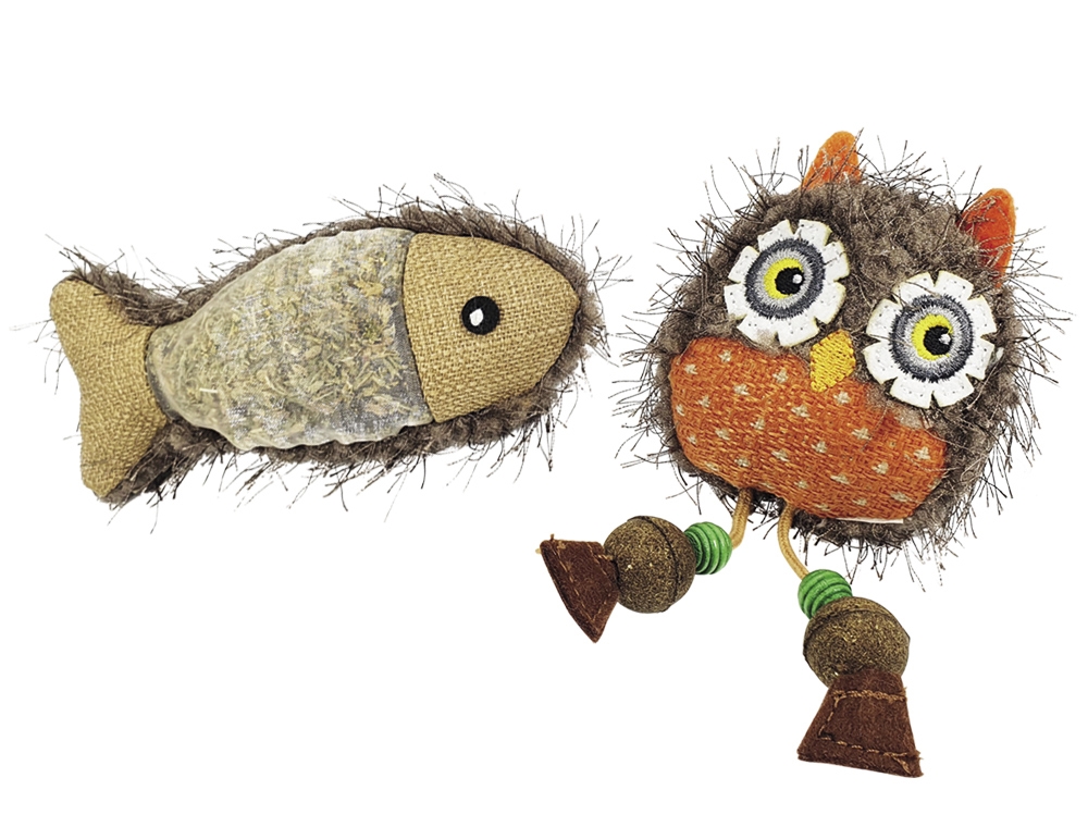 Peluche Animais com Catnip