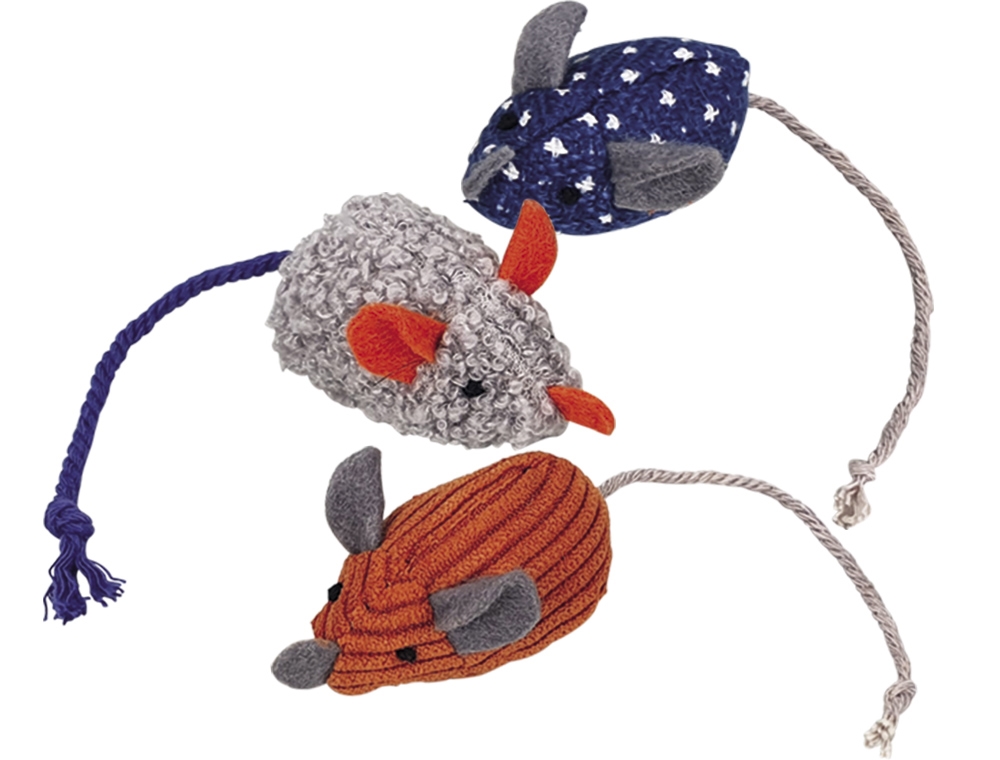 Peluche rato com Catnip