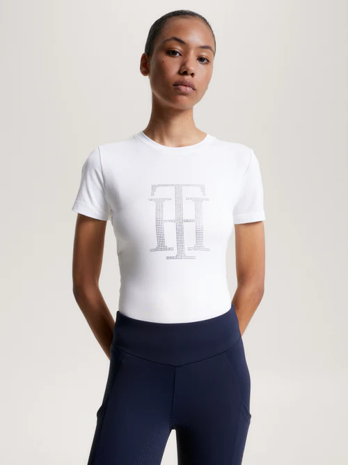 TH Rhinestone T-Shirt DESERT SKY