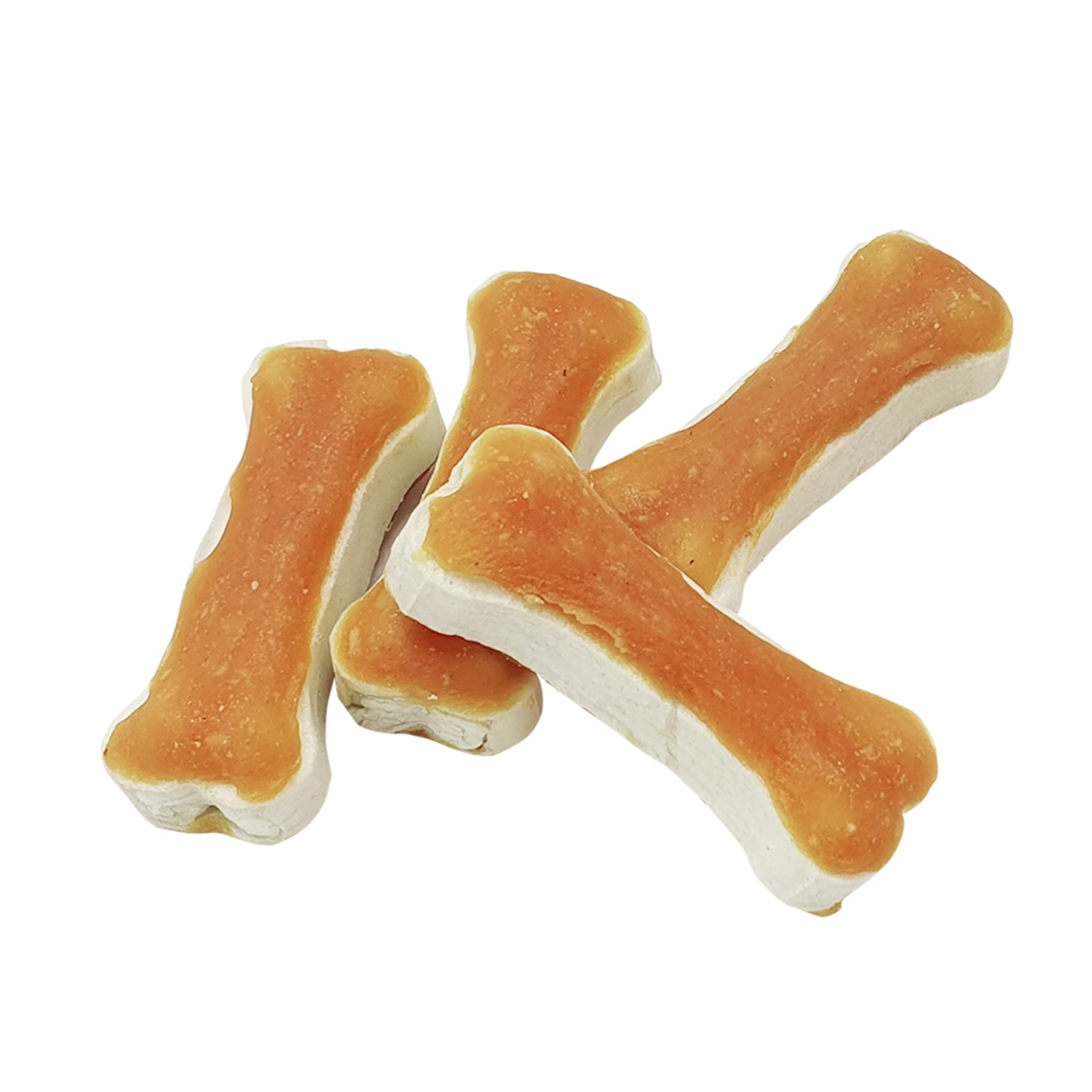 Snack de barbecue de pretzel de galinha
