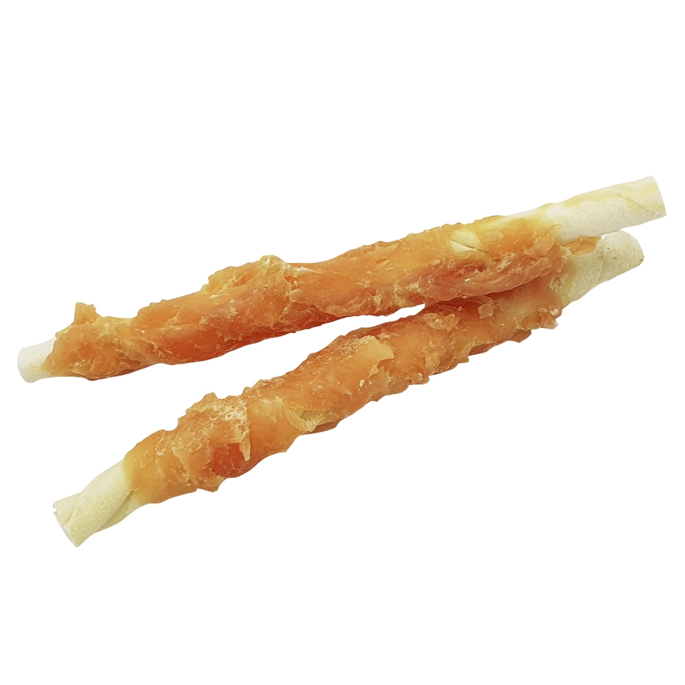 Snack de barbecue de pretzel de galinha