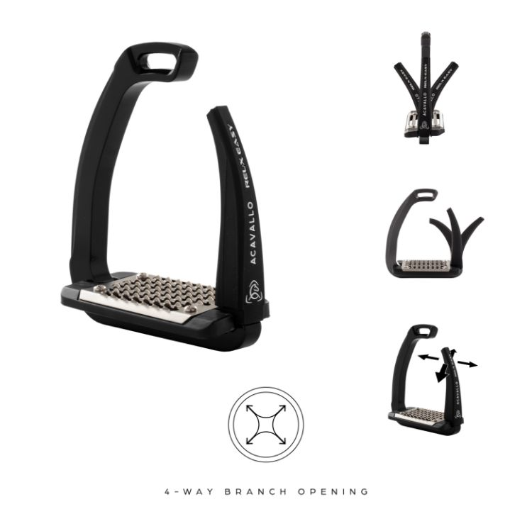 Estribos Rel-X Easy Acavallo