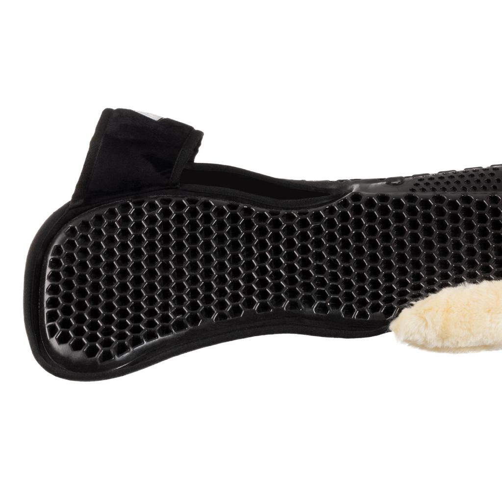 Protector MF-S WFS suede rear sheepskin Hexagonal gel front riser