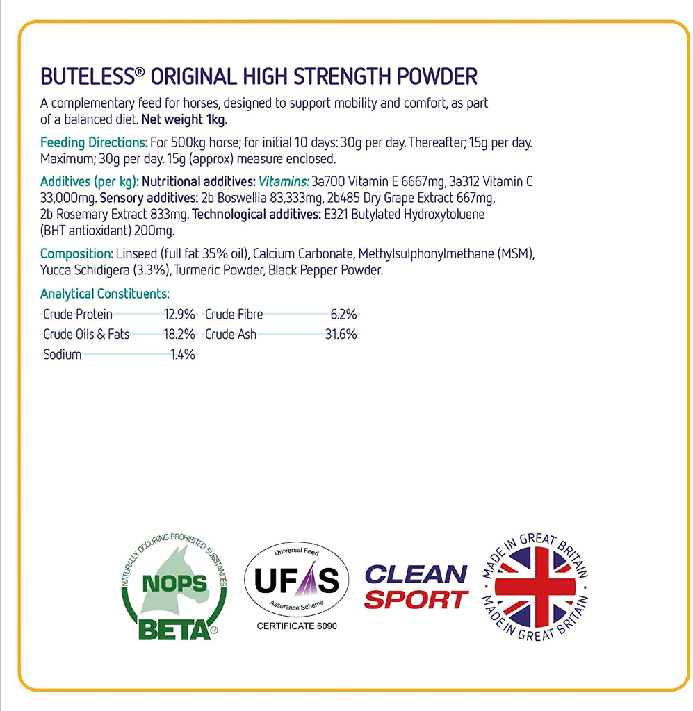 Buteless Original Powder 