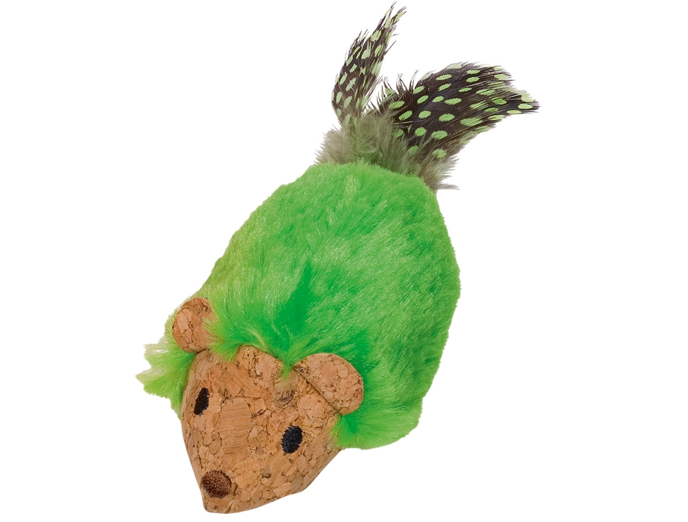 Peluche rato com catnip
