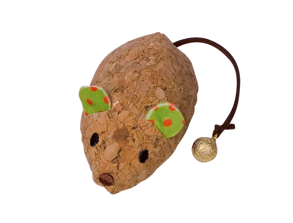 Rato cortiça com catnip