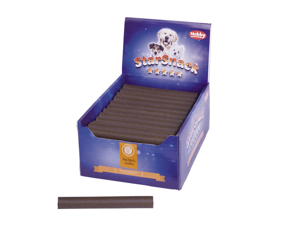 BIscoitos Mega Sticks XL "Lamb & Rice"