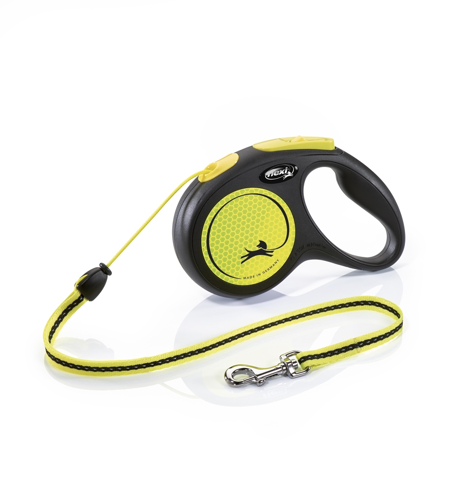 Trela Flexi NEW Neon M