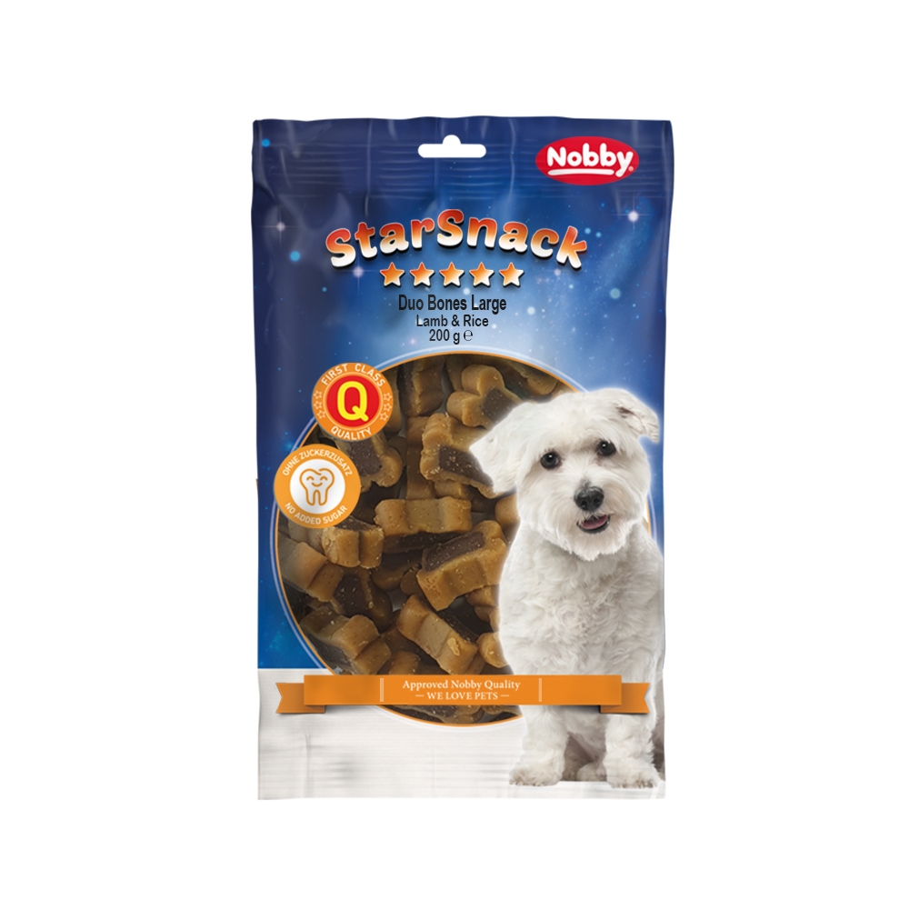 Snack "Duo Bones Grande Lamb & Rice"