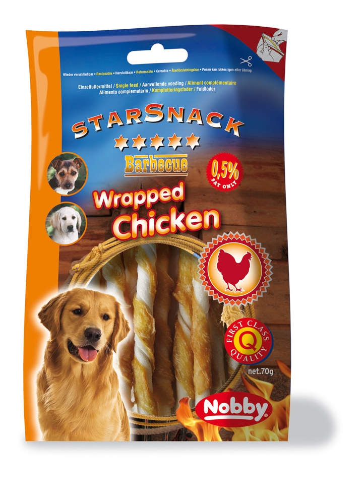 Snacks Barbecue Wrapped Chicken