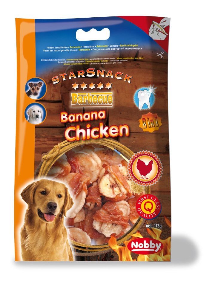 Snack Barbecue Banana Chicken