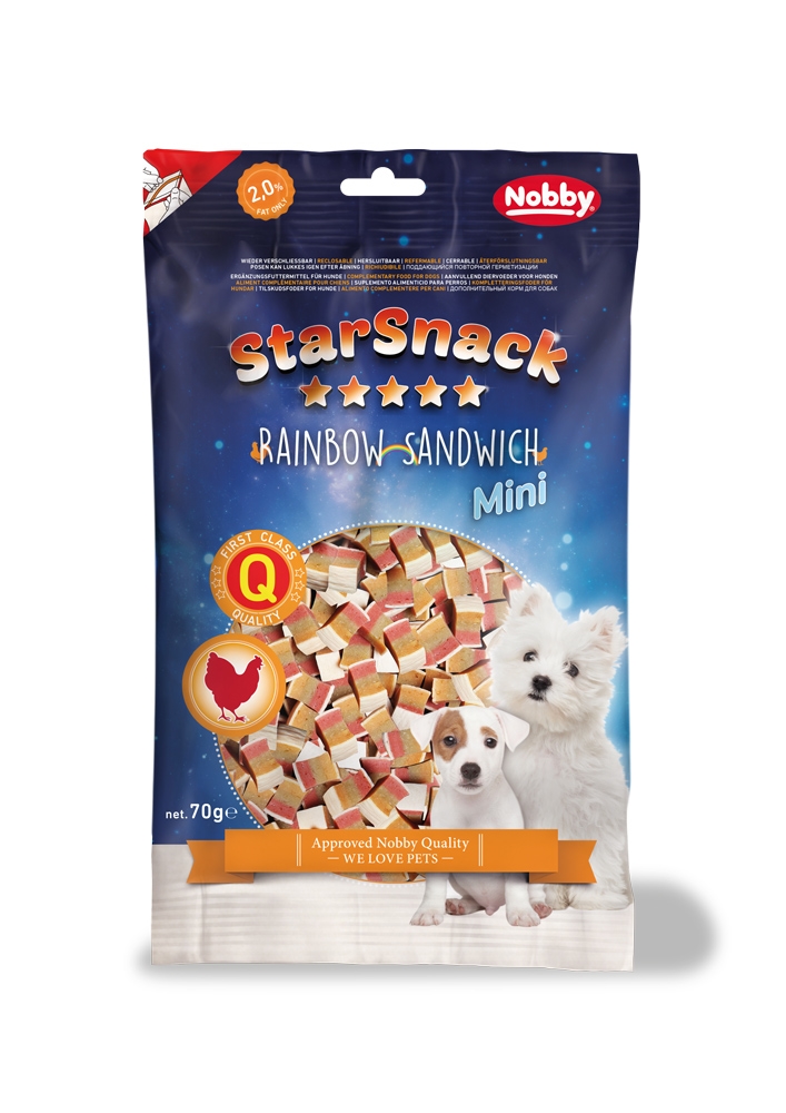 Snack MINI Rainbow Sandwich