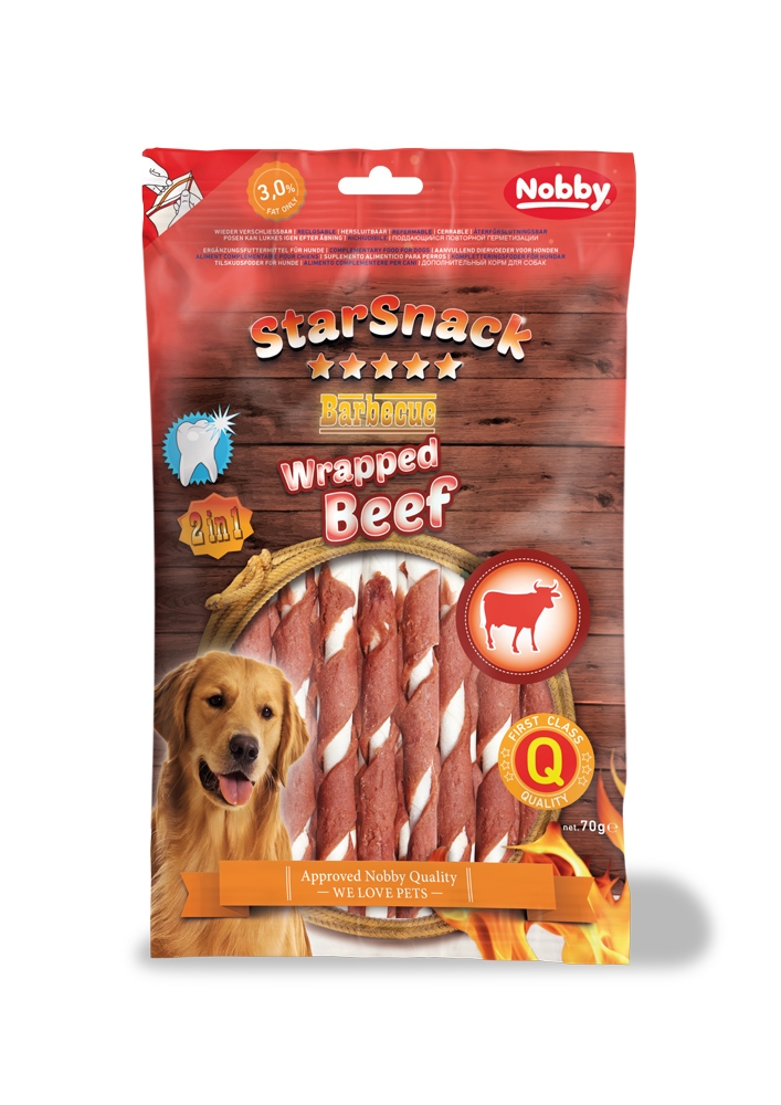 Snack Barbecue Wrapped Beef