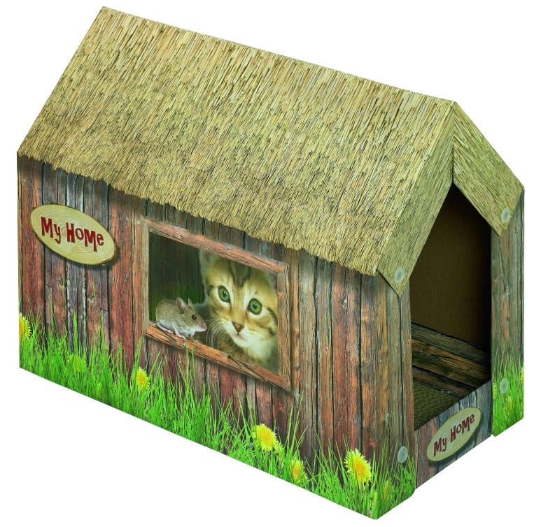Casa com arranhador