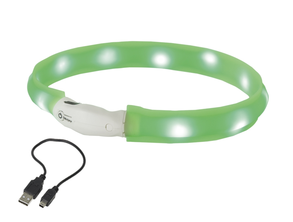 Coleira LED "VISIBLE"
