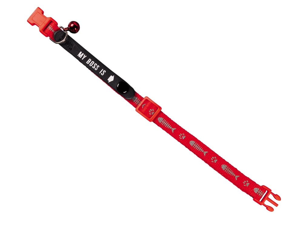 Coleira Gato "My Boss is"