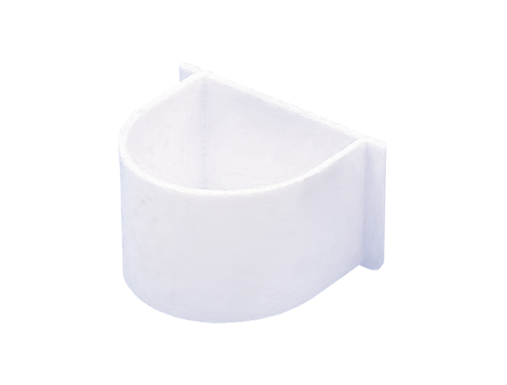 Comedouro oval para papagaio