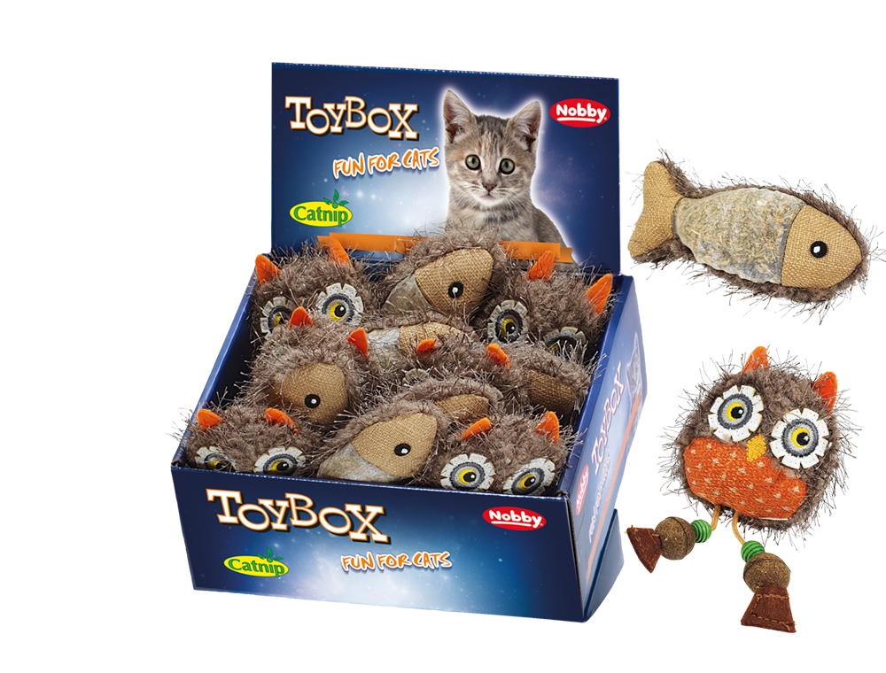 Peluche Animais com Catnip