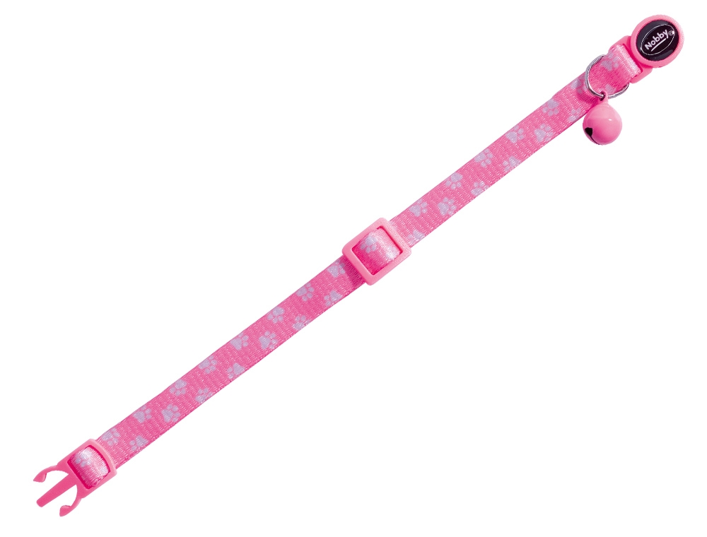 Coleira para gato "Paw Rosa"