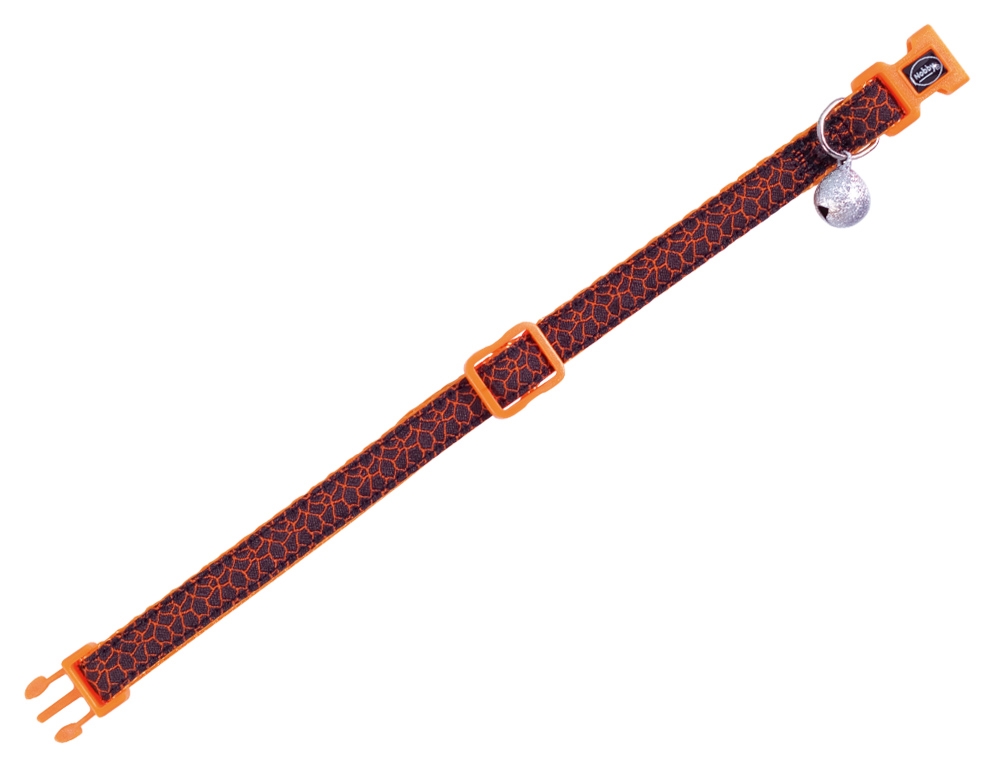 Coleira para gato"Design Laranja"