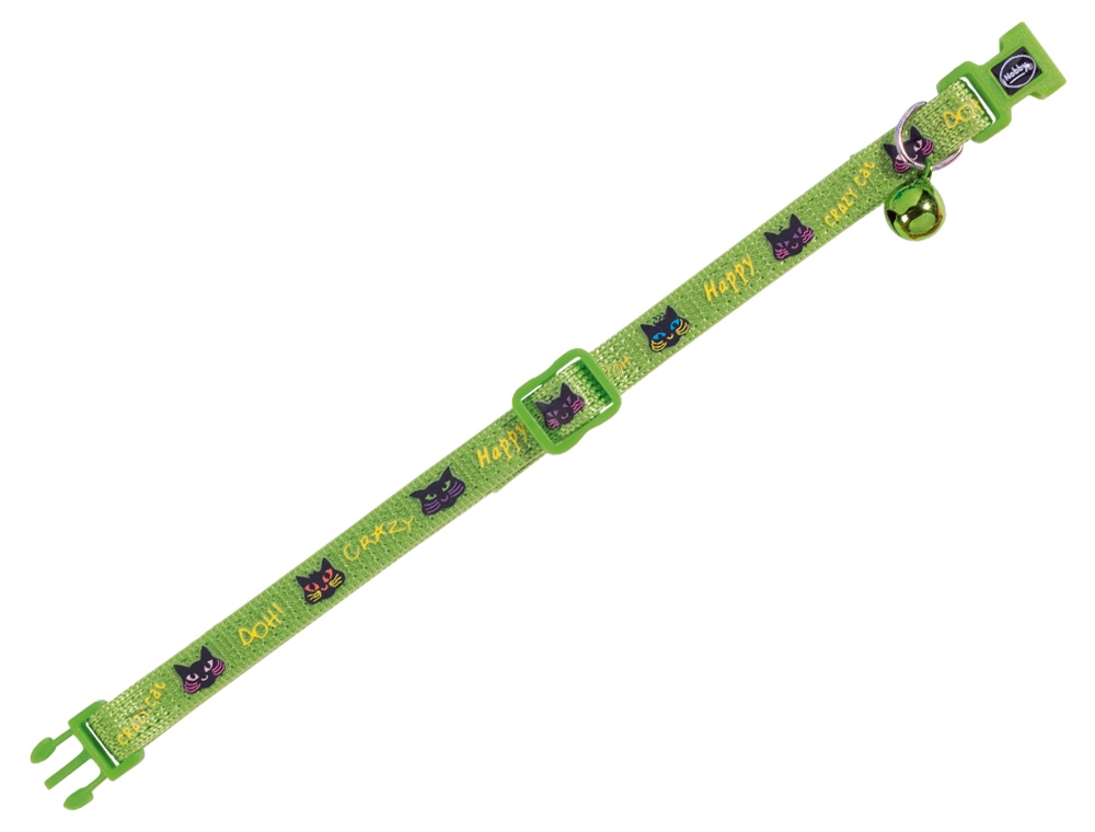 Coleira para gato "Happy Cat Verde"