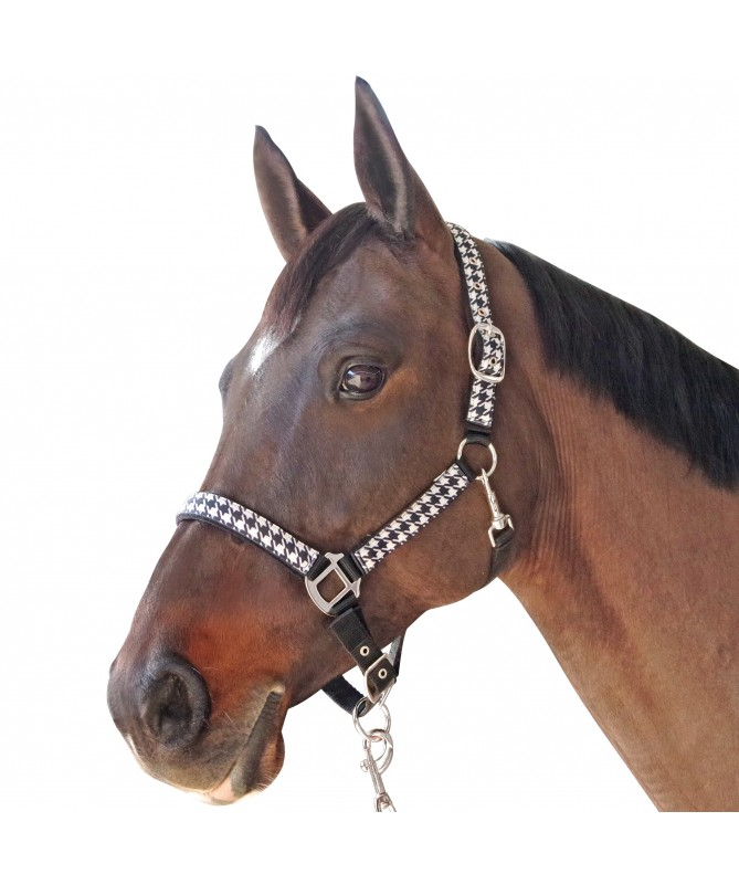 Cabeção e Corda Houndstooth