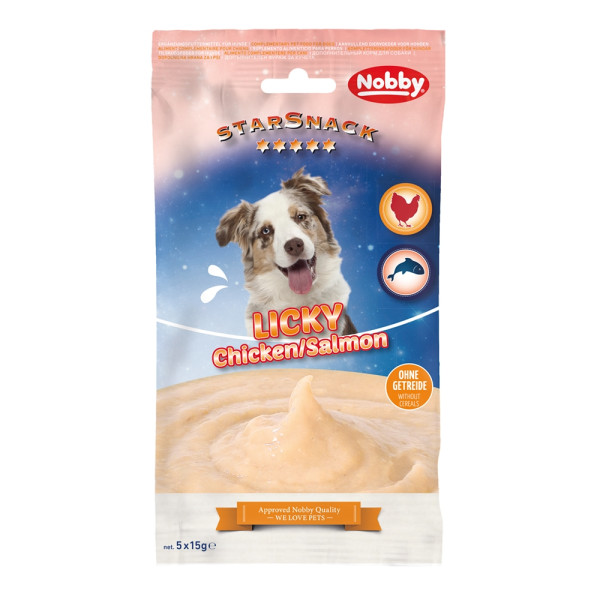 Snack Lamber Frango e salmão
