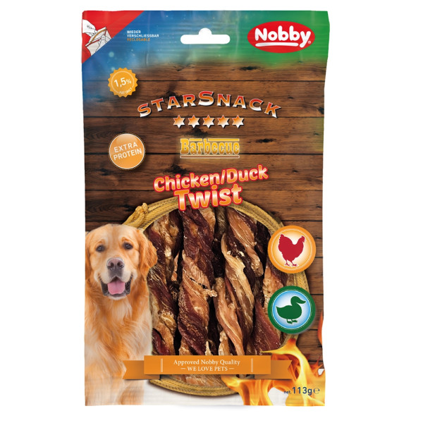Snack Twist Franco e Pato, 113gr