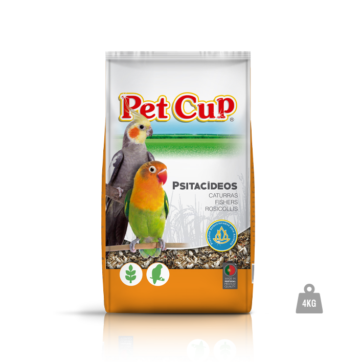 Psitacídeo Standart "Pet Cup" 4 Kg