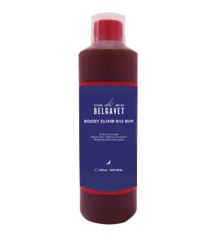 BelgaVet Boost Elixir B12 500 ml. (Vitamina B12 pura). Para Pombos e Pássaros