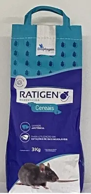 Ratigen Cereais 3Kg 50ppm 