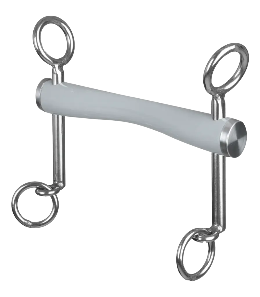 Freio Dressage, curb bit short with comfort bar thin 