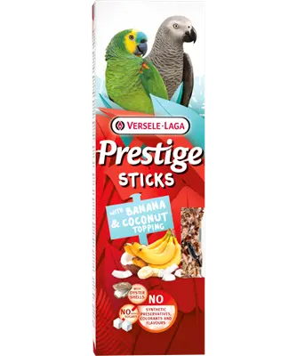 Versele-Laga Prestige Stick Papagaio Banana e Coco