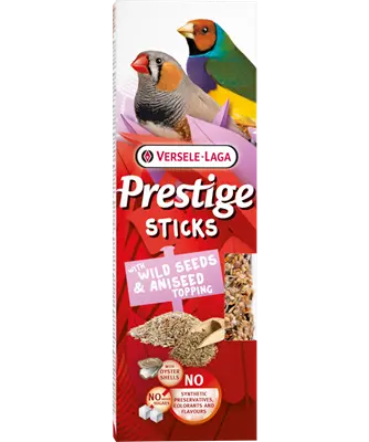 Versele-Laga Prestige Stick Exoticos Sementes Selvagem e Anis
