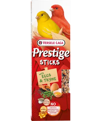 Versele-Laga Prestige Stick Canários Ovos e Tomilho