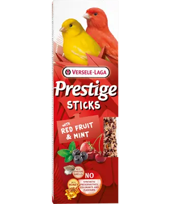 Versele-Laga Prestige Stick Canários Frutos Vermelhos e Menta
