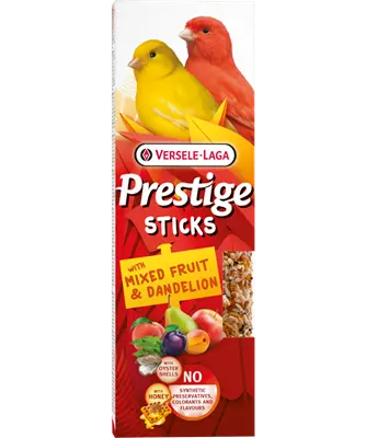 Versele-Laga Prestige Stick Canários Frutos Mistos e Dente Leão