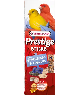 Versele-Laga Prestige Stick Canários Super Sementes e Flores