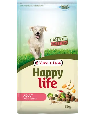 Versele-Laga Happy Life Optimal digestion Cão adulto - Cordeiro