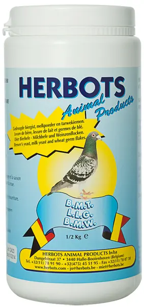 Herbots - B.M.T. 500 gr (levedura e germen de trigo)