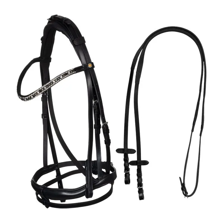 Cabeçada Rhinestone Equestro