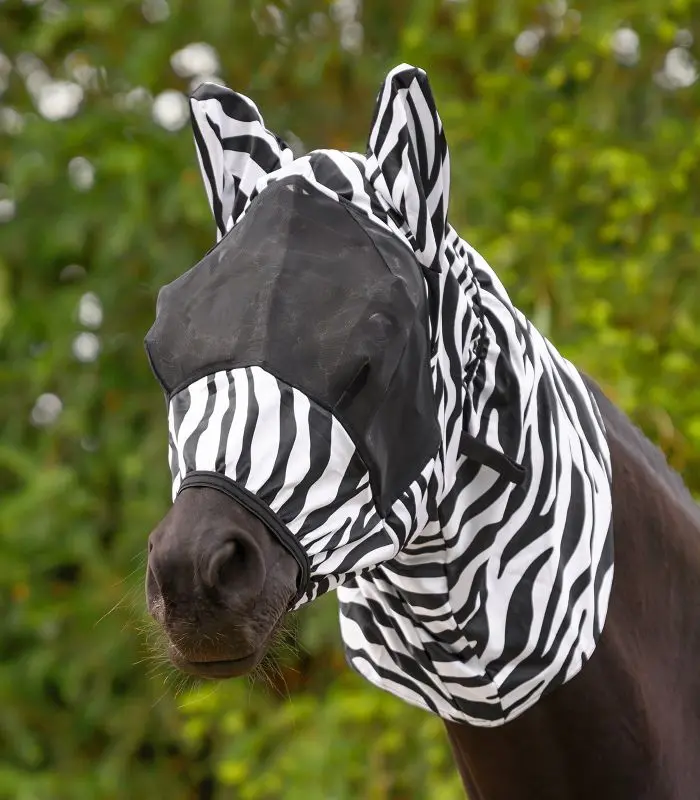 Mascara de moscas Eczema Zebra