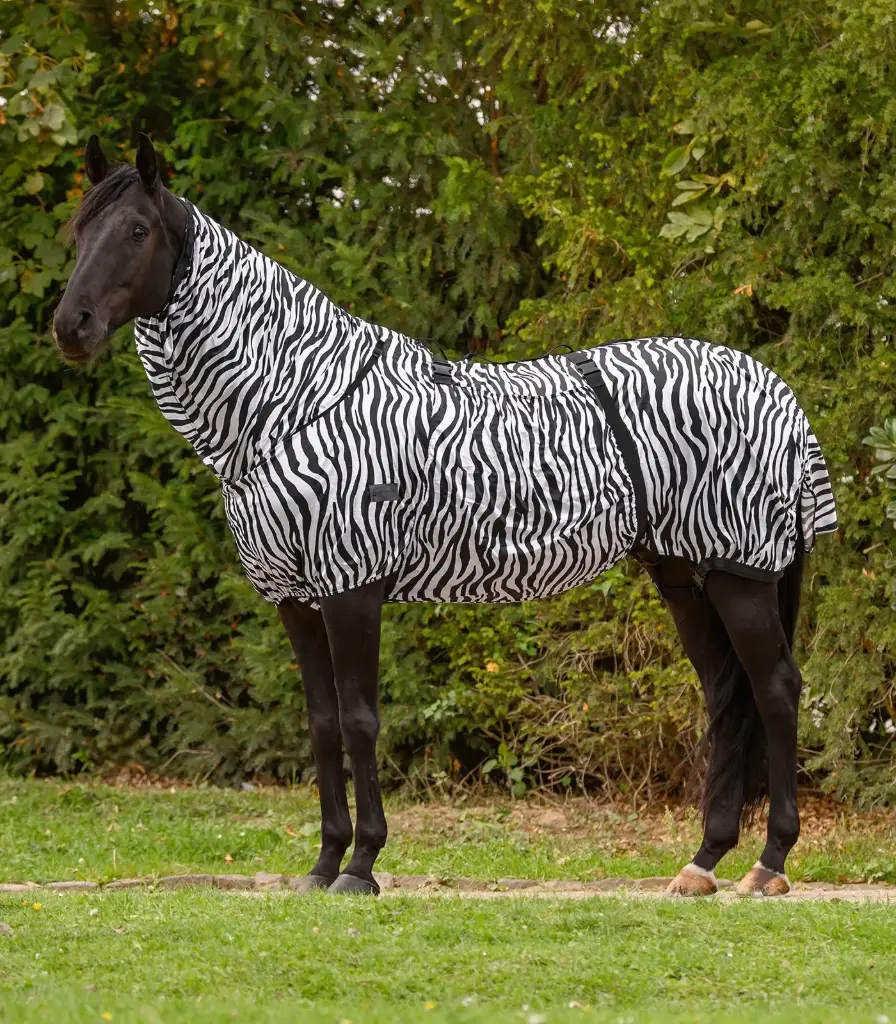 Manta Moscas Eczema Zebra