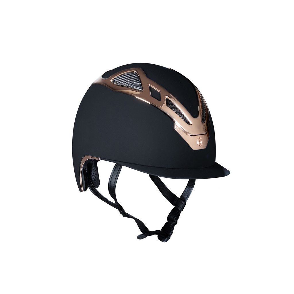 CAPACETE APEX CHROME BLK MATT/ROSE GOLD