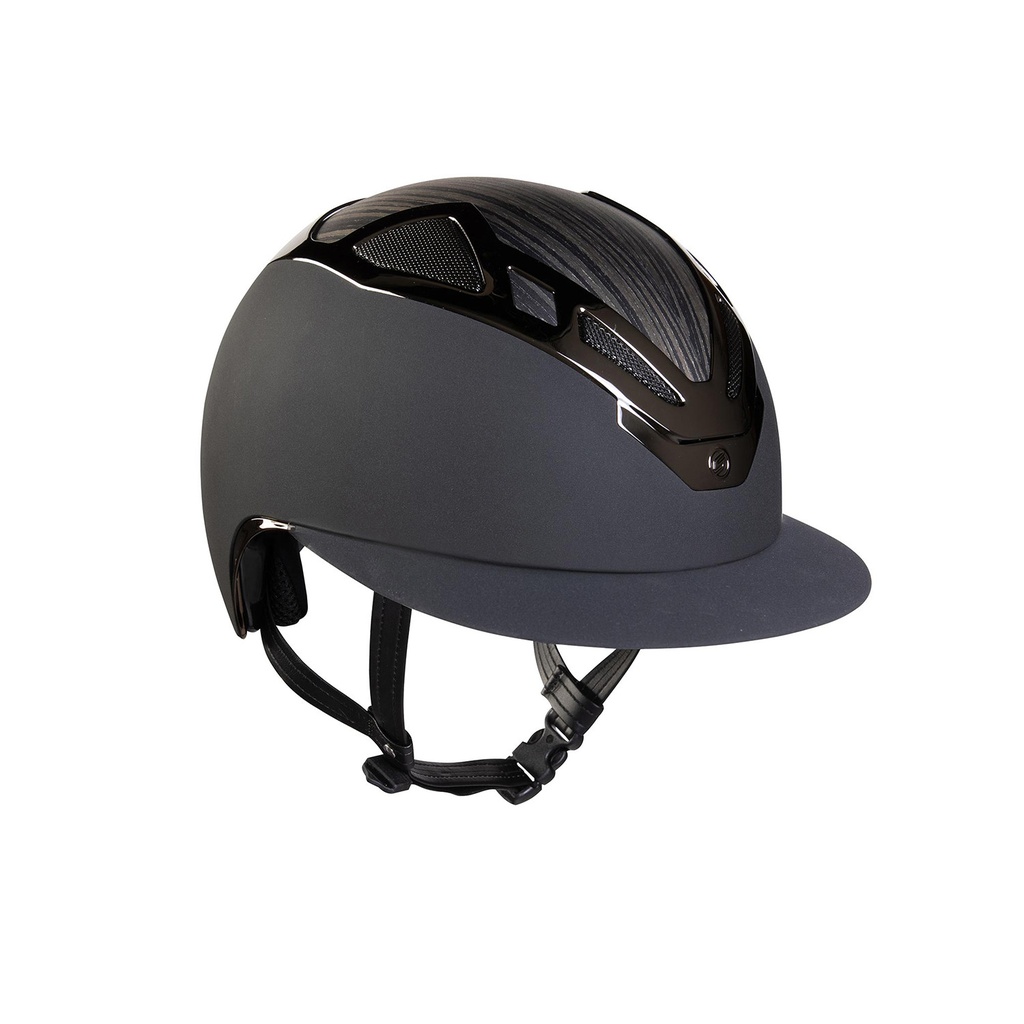 CAPACETE APEX WOOD LADY ANTRACITE FOSCO