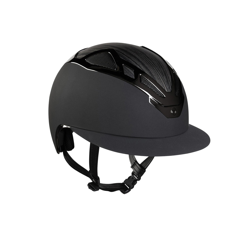 CAPACETE APEX WOOD LADY BLACK MATT