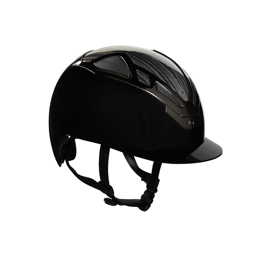 CAPACETE APEX WOOD BLACK GLOSSY